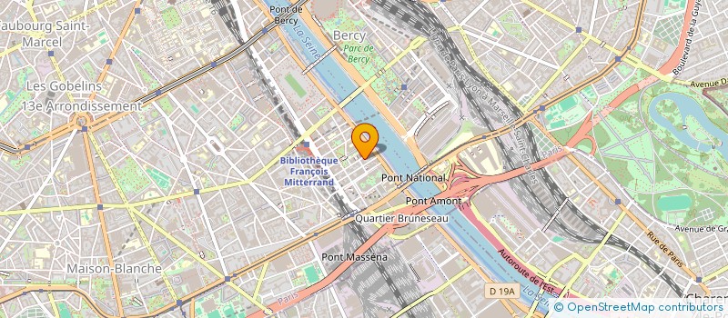 localisation de l'entreprise MBK PRO à PARIS