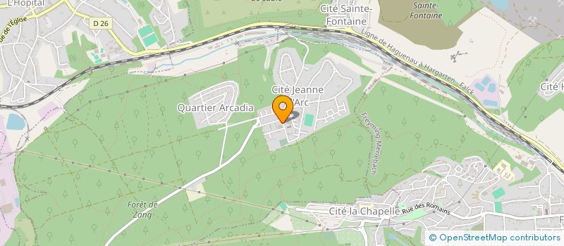 localisation de l'entreprise MBK SOUDURE à SAINT-AVOLD