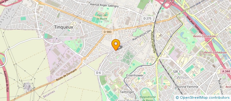 localisation de l'entreprise MBKC  REIMS