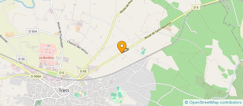 localisation de l'entreprise MBKF à TRETS