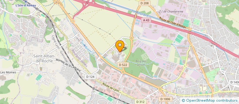 localisation de l'entreprise MBKLS à BOURGOIN-JALLIEU