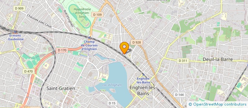 localisation de l'entreprise MBKS GLOBAL TRADING  ENGHIEN-LES-BAINS