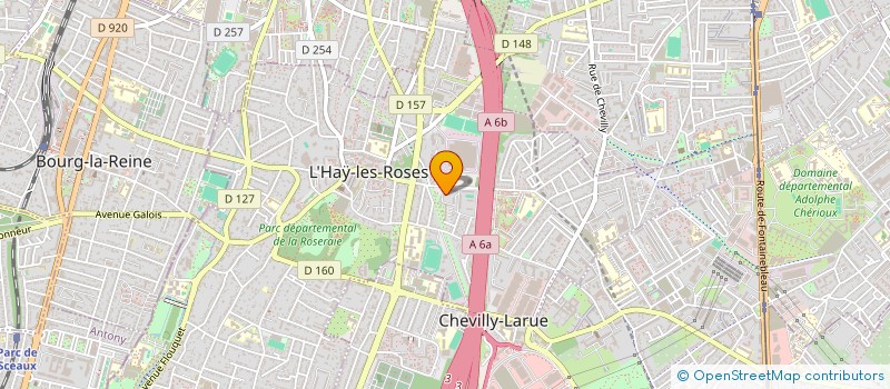 localisation de l'entreprise MBL  L'HAY-LES-ROSES