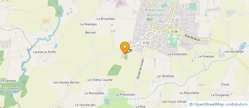 localisation de l'entreprise MBL  BREAL-SOUS-MONTFORT