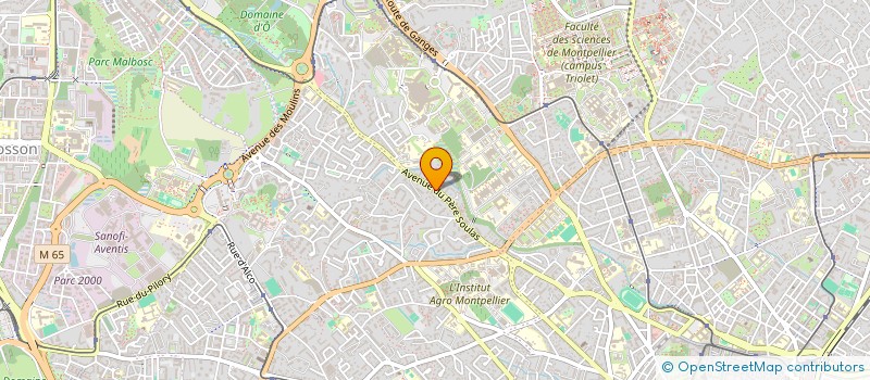 localisation de l'entreprise MBL à MONTPELLIER