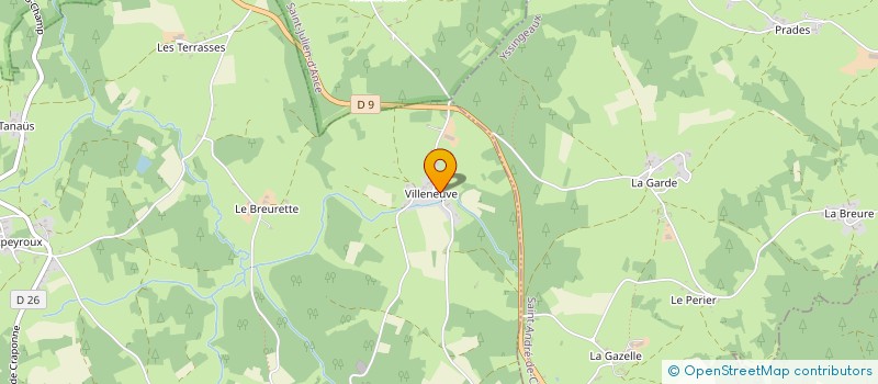 localisation de l'entreprise MBL  SAINT-PIERRE-DU-CHAMP