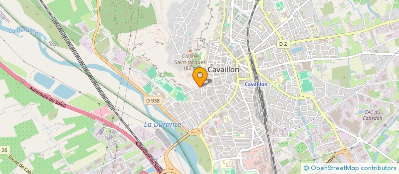 localisation de l'entreprise MBL CONCEPT  CAVAILLON