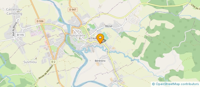 localisation de l'entreprise MBL DISTRIBUTION à NAVARRENX