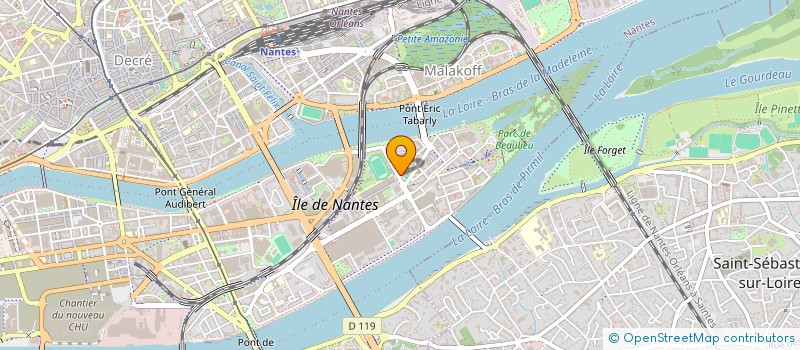 localisation de l'entreprise MBL IMMO à NANTES
