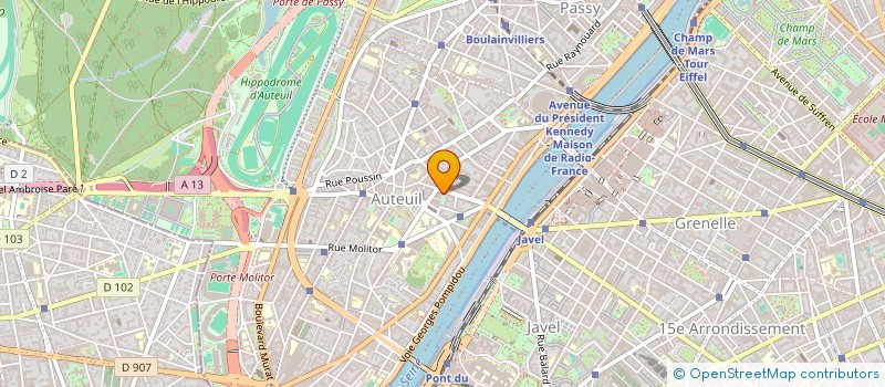 localisation de l'entreprise MBL RETAIL DESIGN  PARIS