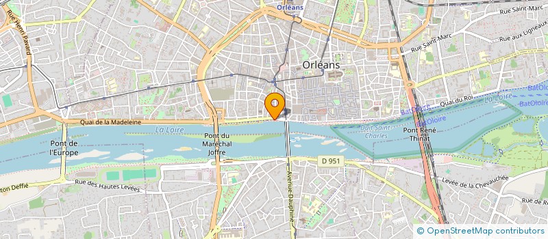 localisation de l'entreprise MBL RONSARD à ORLEANS
