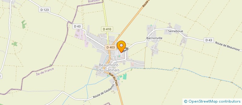 localisation de l'entreprise MBL TRAVOBAT  BEAUMONT-DU-GATINAIS