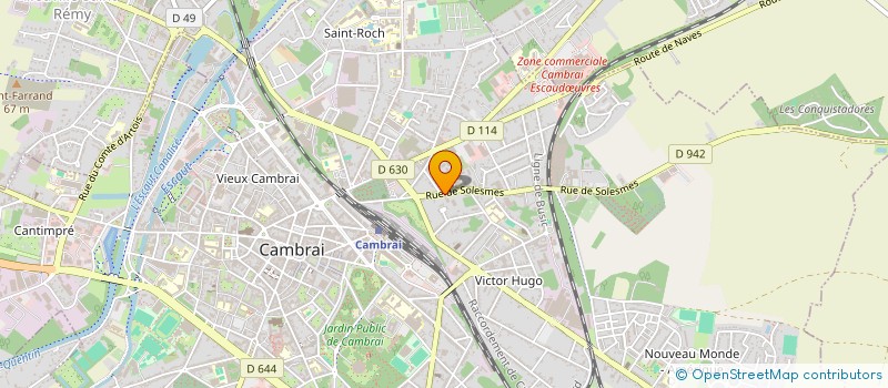 localisation de l'entreprise MBLG  CAMBRAI