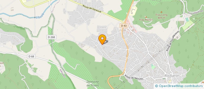 localisation de l'entreprise MBLP SECURITE à VIDAUBAN
