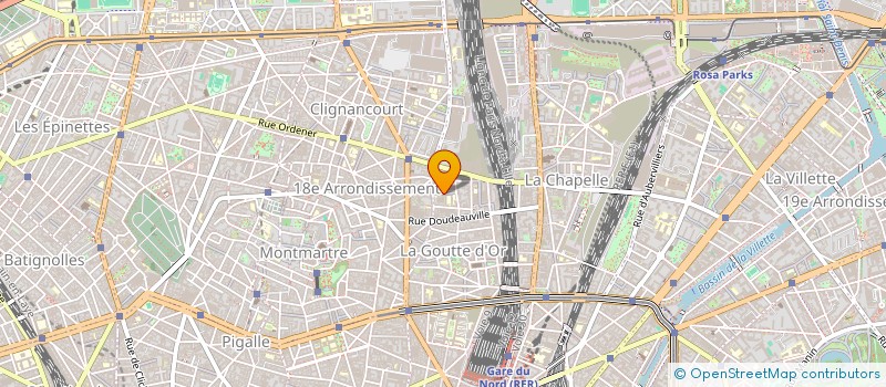 localisation de l'entreprise MBM  PARIS