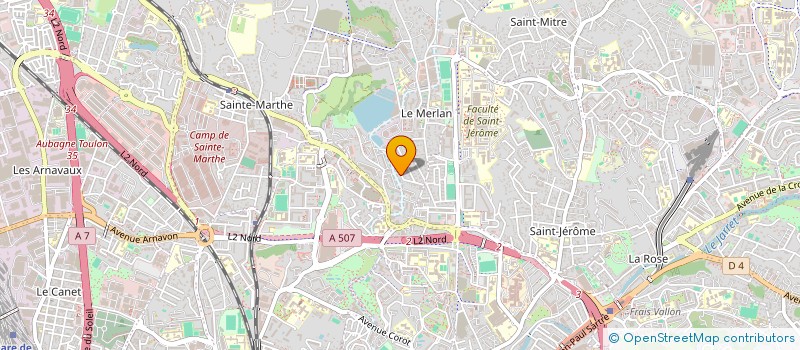 localisation de l'entreprise MBM à MARSEILLE