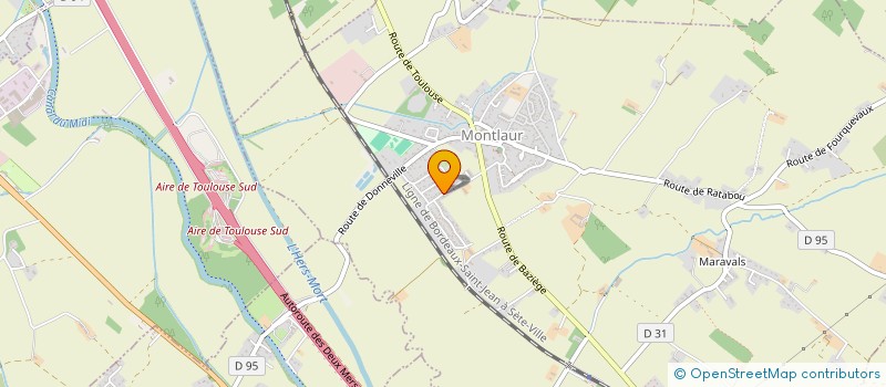 localisation de l'entreprise MBM AUTO 82  MONTLAUR