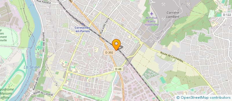 localisation de l'entreprise MBM BATIMENT  CORMEILLES-EN-PARISIS