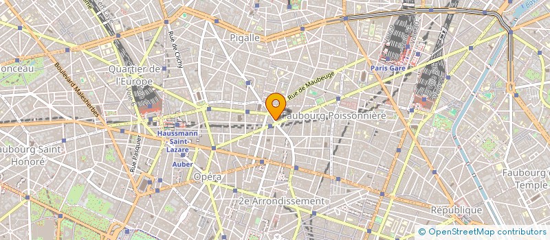 localisation de l'entreprise MBM CAPITAL  PARIS