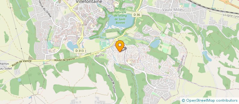 localisation de l'entreprise MBM ENERGY à LA VERPILLIERE