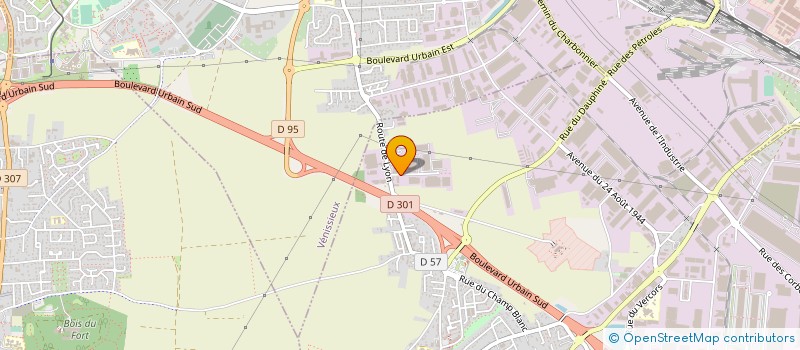 localisation de l'entreprise MBM EVENTS à CORBAS