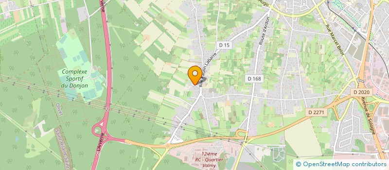 localisation de l'entreprise MBM (MULTI BESOINS DE LA MAISON) à OLIVET