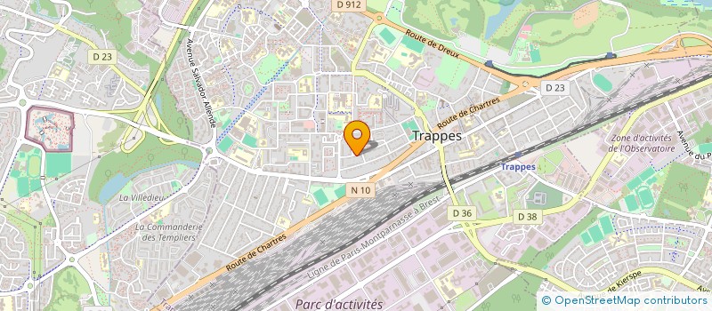 localisation de l'entreprise MBM TRANSPORT à TRAPPES