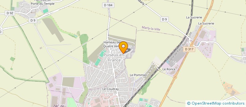 localisation de l'entreprise MBM-TRANSPORT  VILLERON