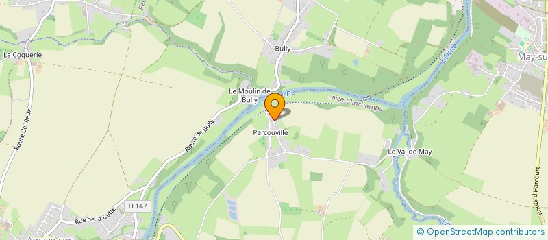 localisation de l'entreprise MBMC  LAIZE-CLINCHAMPS