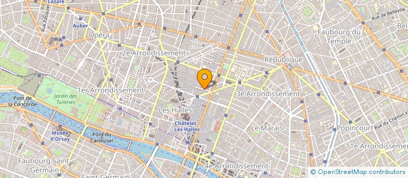 localisation de l'entreprise MBMG  PARIS