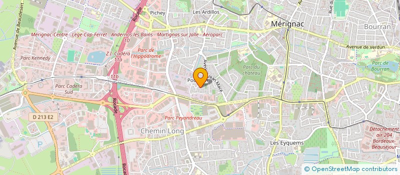 localisation de l'entreprise MBMS 2  MERIGNAC