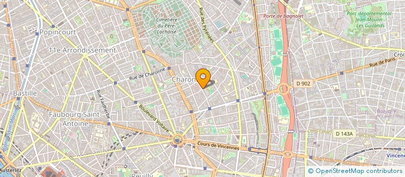 localisation de l'entreprise MBN 3  PARIS