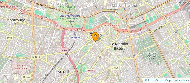 localisation de l'entreprise MBN  GENTILLY