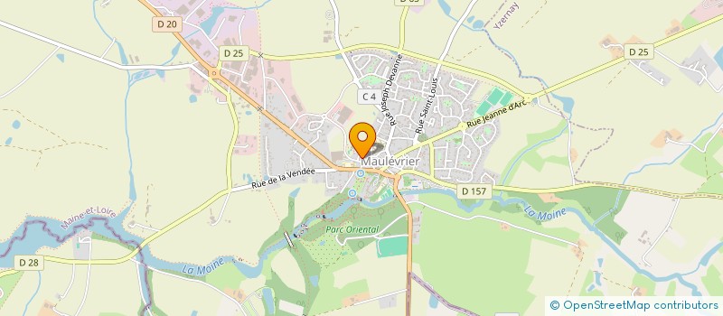 localisation de l'entreprise MBN  MAULEVRIER