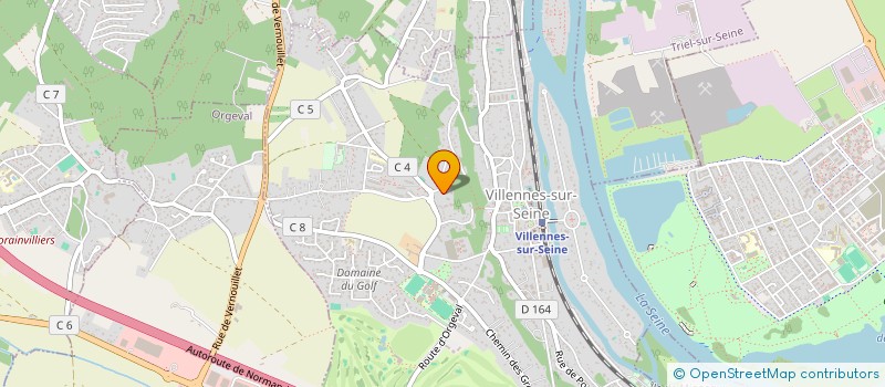 localisation de l'entreprise MBN  VILLENNES-SUR-SEINE