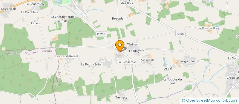 localisation de l'entreprise MBNF 35  SIXT-SUR-AFF