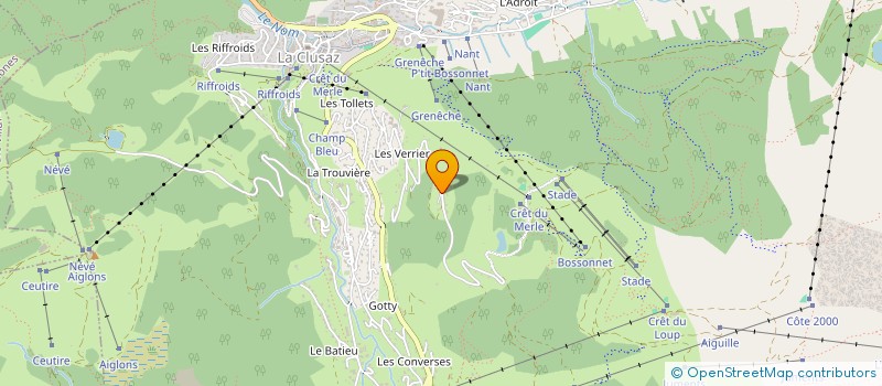 localisation de l'entreprise MBO à LA CLUSAZ