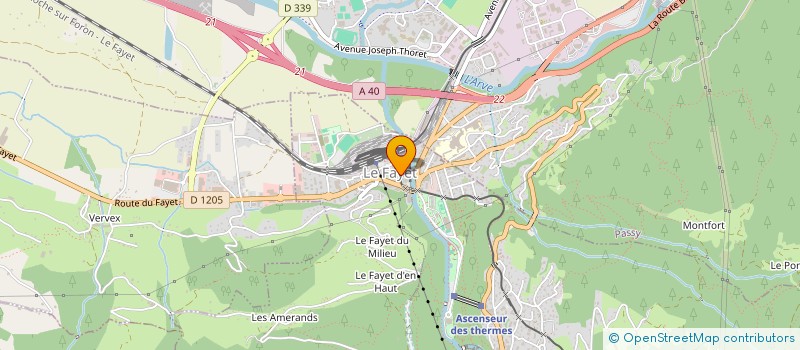 localisation de l'entreprise MBO  SAINT-GERVAIS-LES-BAINS