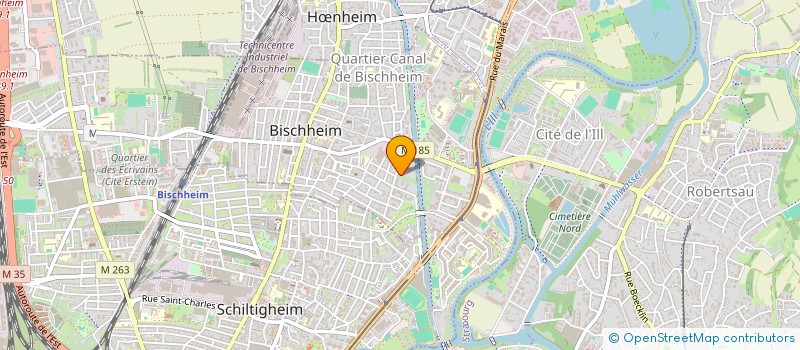 localisation de l'entreprise MBO  BISCHHEIM