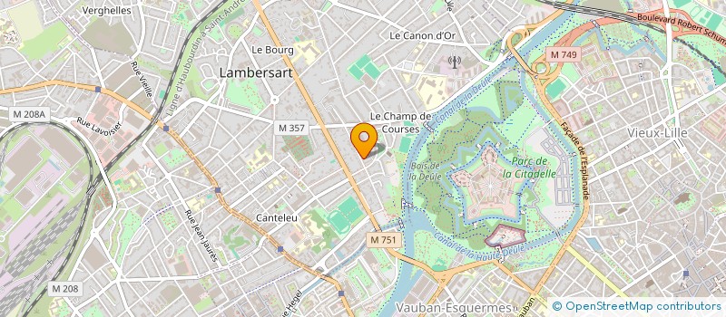 localisation de l'entreprise MBO&CO à LAMBERSART