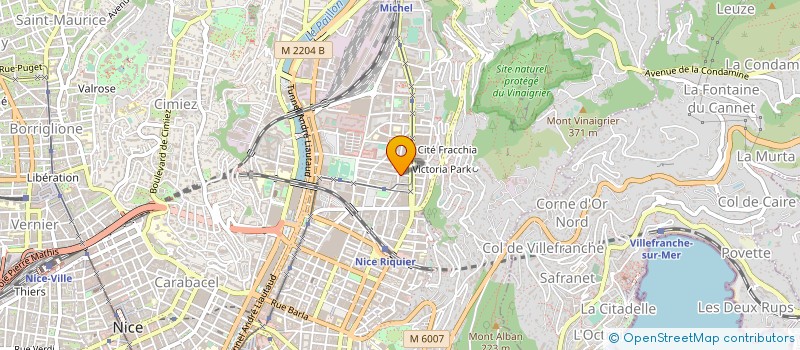 localisation de l'entreprise MBO COMPUTER à NICE