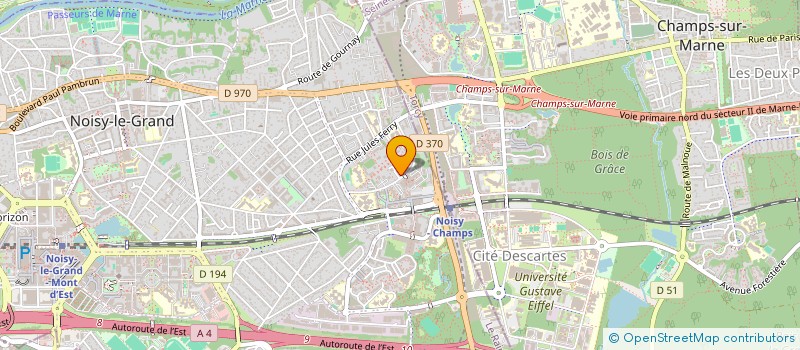 localisation de l'entreprise MBOA BONA BONA (VILLAGE BONA BONA DOUALA)  NOISY LE GRAND