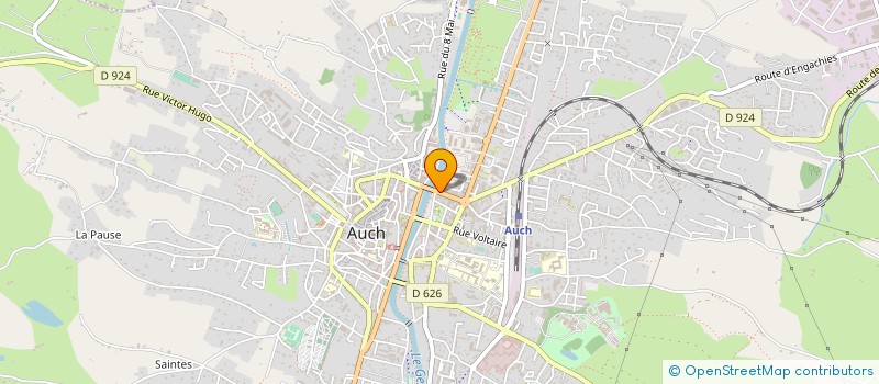 localisation de l'entreprise MBONGI 32 à AUCH