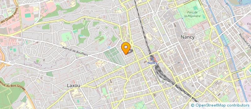 localisation de l'entreprise MBONGI 54 (M54)  NANCY