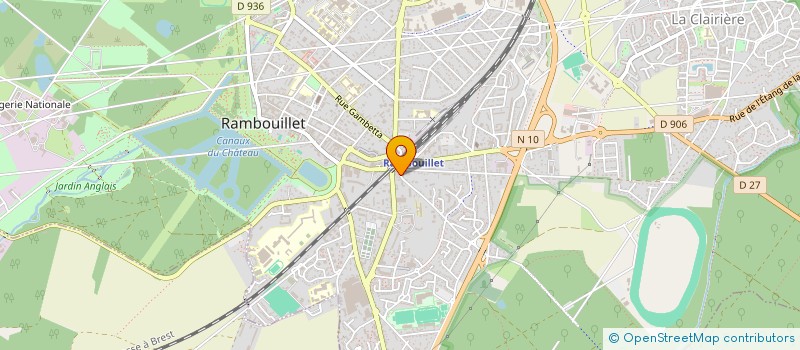 localisation de l'entreprise MBOUMBA L'AVENIR (MBLA) à RAMBOUILLET