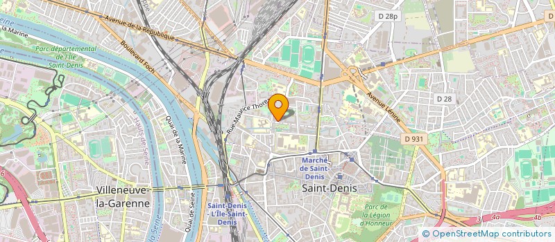localisation de l'entreprise MBOUNGOU SEL à SAINT-DENIS