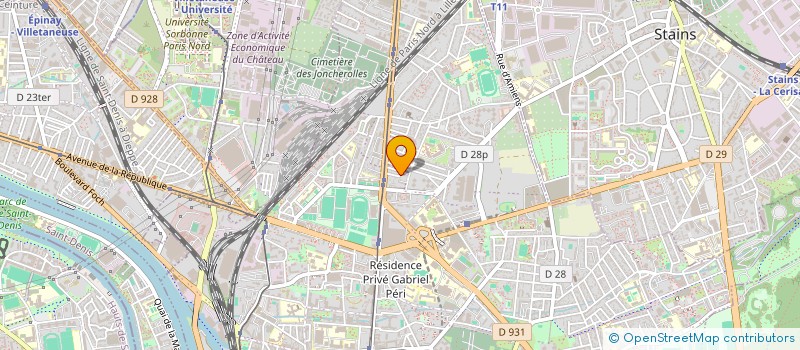 localisation de l'entreprise MBOUTIZLA  SAINT-DENIS