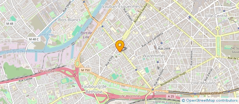 localisation de l'entreprise MBP à LILLE