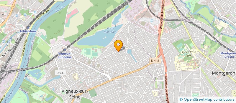 localisation de l'entreprise MBP à VIGNEUX-SUR-SEINE