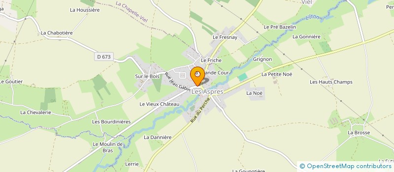 localisation de l'entreprise MBP à LES ASPRES